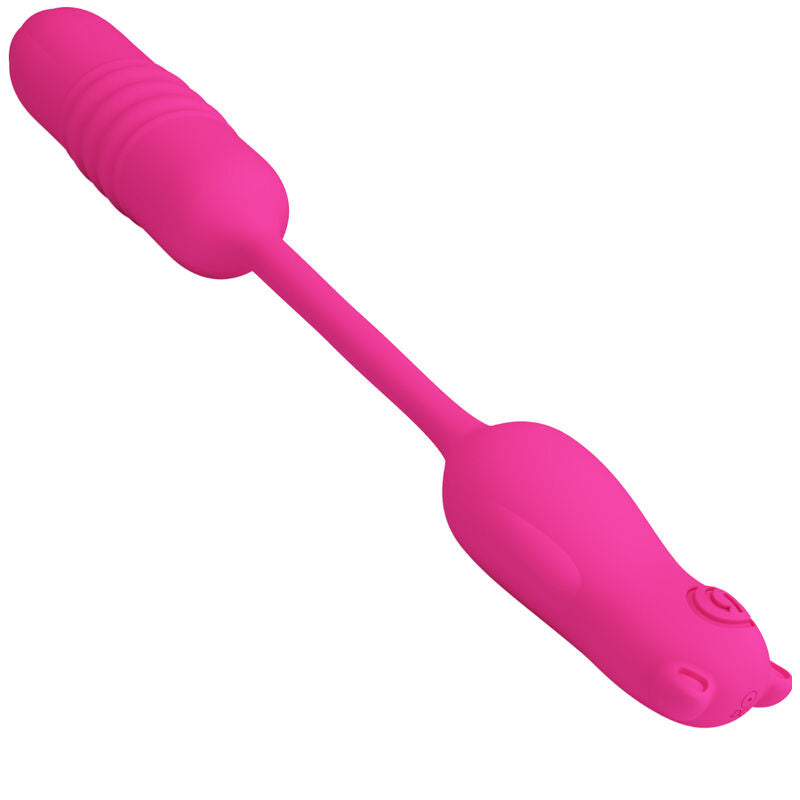 PRETTY LOVE FLIRTATION Nobikuma Balle Vibrante Silicone Rose — vue arrière