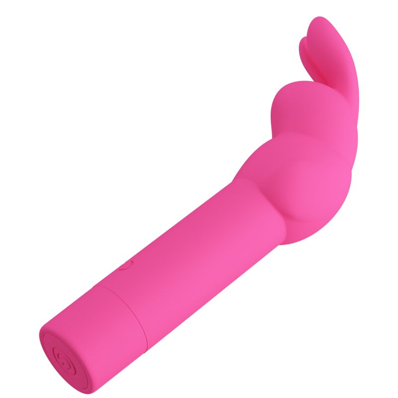 PRETTY LOVE Vibrateur Silicone Gerardo Fuschia Rabbit — vue détaillée