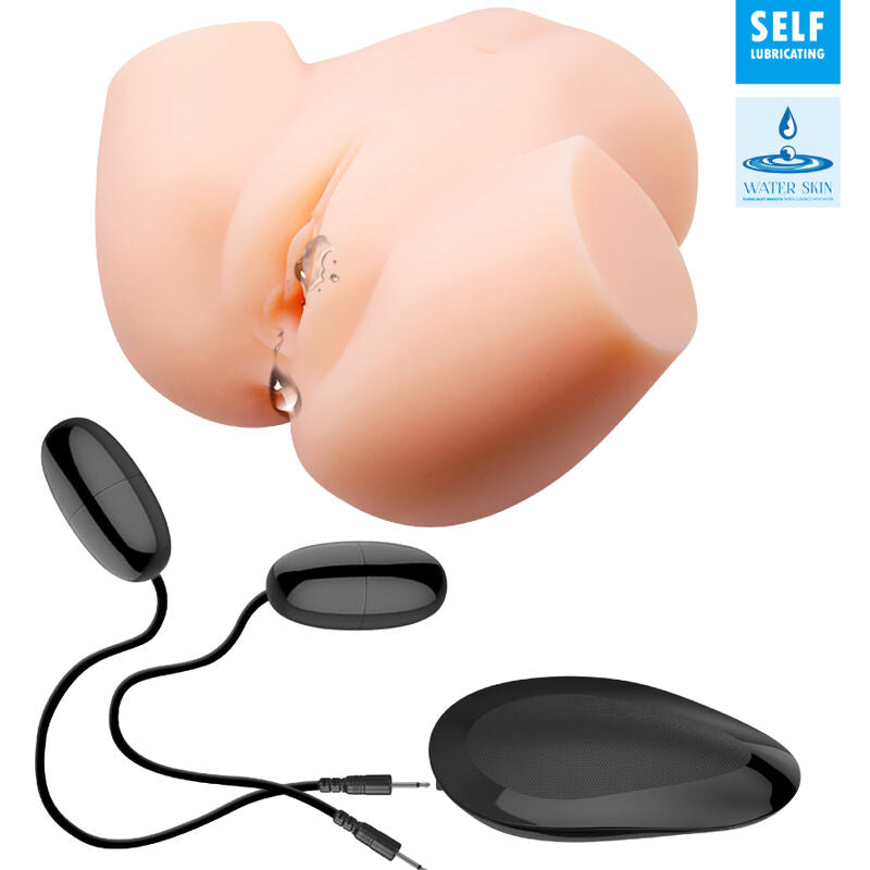 CRAZY BULL - Vagin Et Anus Réalistes Double Vibration