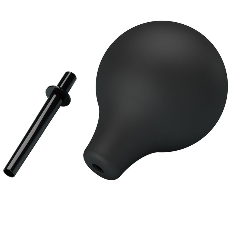 MR PLAY Douche Anal Poire Blkb Noir — vue arrière