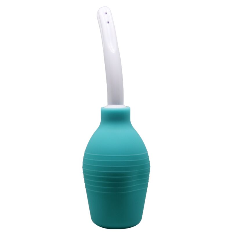 MR PLAY Douche Caoutchouc Bleu Poire Anal — vue détaillée