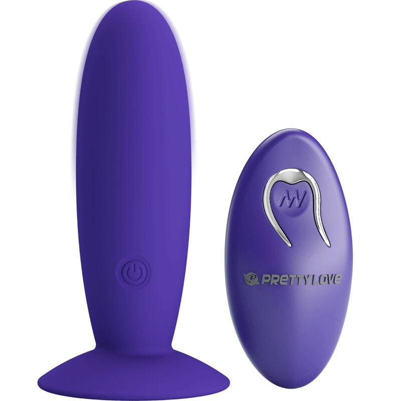 PRETTY LOVE YOUTH VIBRATEUR ANAL YOUTH PLUG TÉLÉCOMMANDE VIOLET - Aura Intime