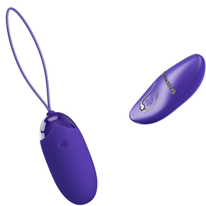 PRETTY LOVE YOUTH Berger Youth Oeuf Vibrant Télécommandé Violet — accessoires inclus