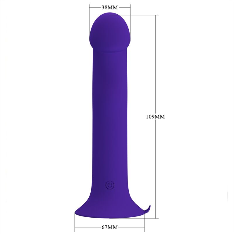 PRETTY LOVE LED GODE VIBRANT MURRAY YOUTH VIOLET RECHARGEABLE — vue arrière