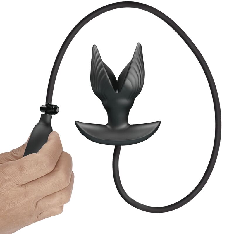 PRETTY LOVE BOTTOM Plug Anal Gonflable & Rechargeable — vue arrière