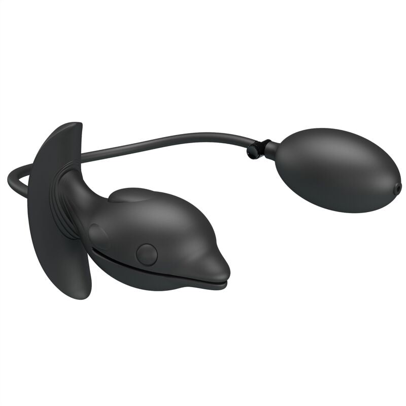 PRETTY LOVE BOTTOM Plug Anal Delfin Gonflable & Rechargeable — vue détaillée