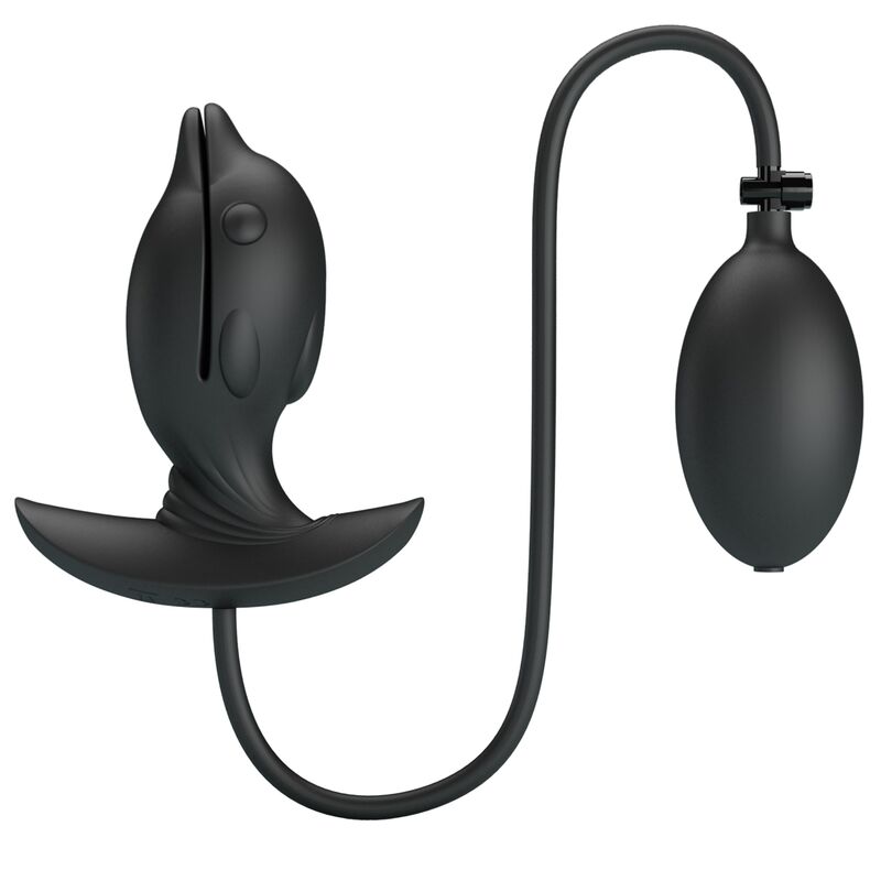 PRETTY LOVE BOTTOM Plug Anal Delfin Gonflable & Rechargeable - Aura Intime