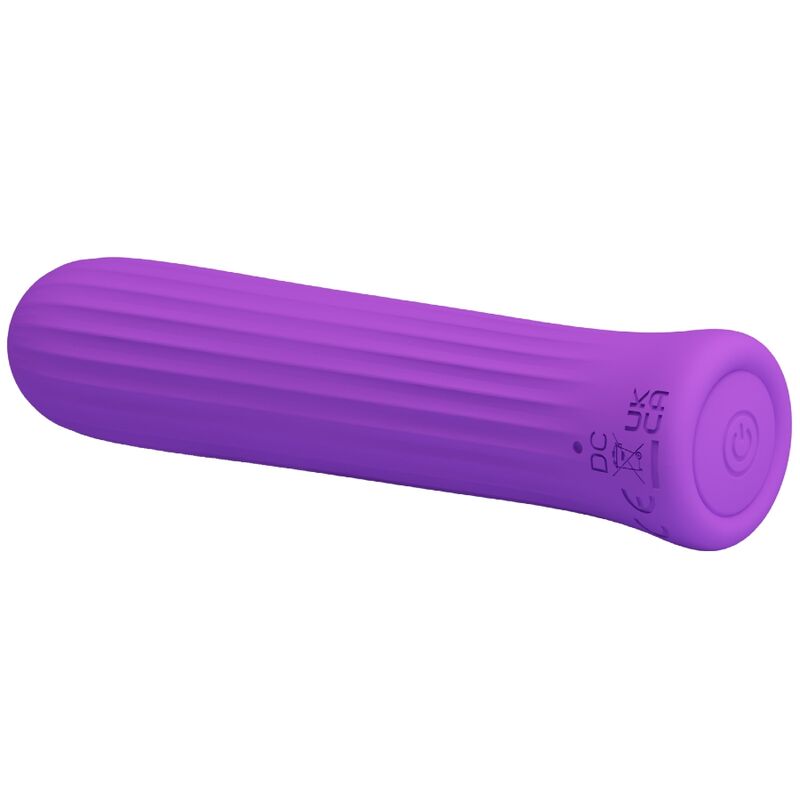 PRETTY LOVE HIGH GRADE BLANCHE VIBRATEUR STIMULATEUR LILAS — vue détaillée