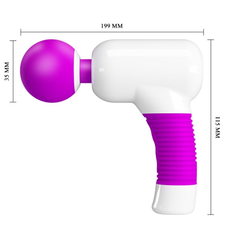 PRETTY LOVE C-TYPE Masseur Rechargeable Magic Gum — vue alternative
