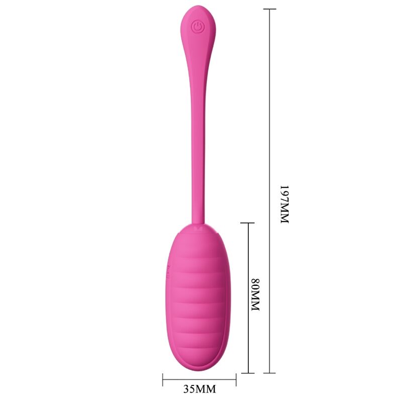 PRETTY LOVE SMART Oeuf Vibrant Rechargeable Catalina Rose — vue arrière