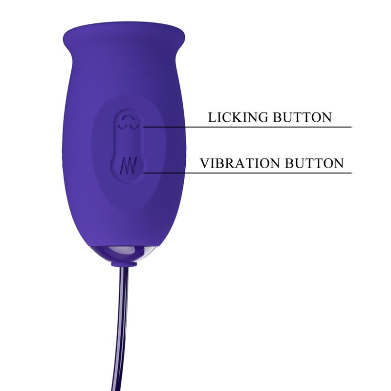PRETTY LOVE YOUTH Stimulateur Vibrateur Rechargeable Daisy Youth Violet — accessoires inclus