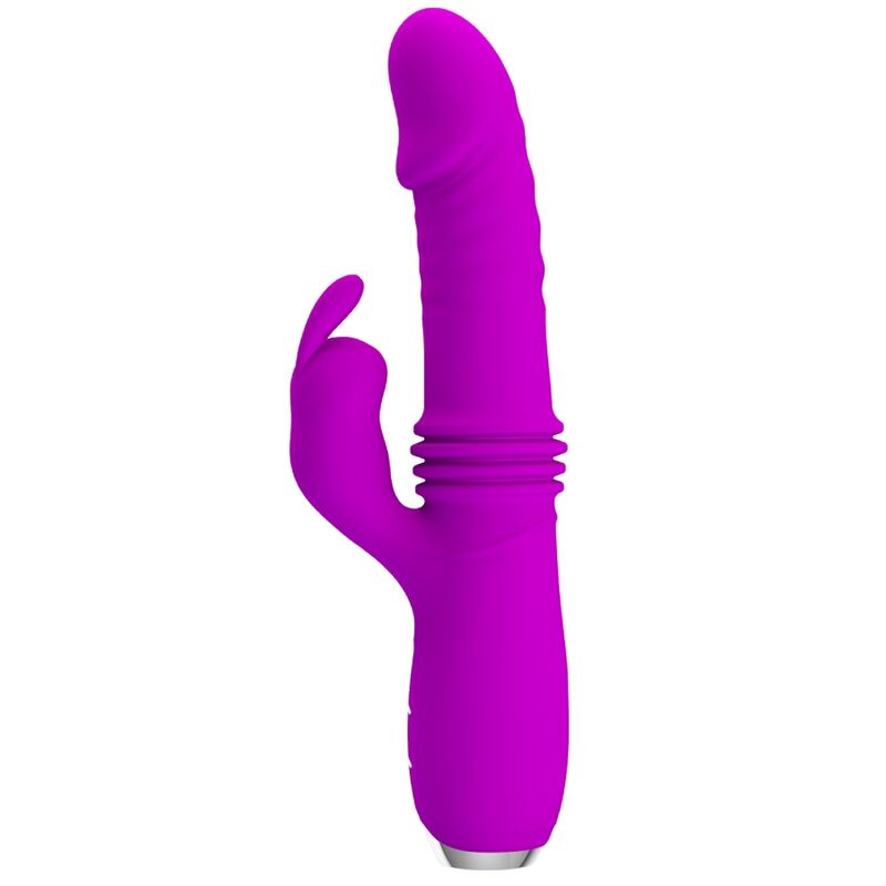PRETTY LOVE C-TYPE Vibrateur Lapin Rechargeable Dorothy Violet — vue détaillée