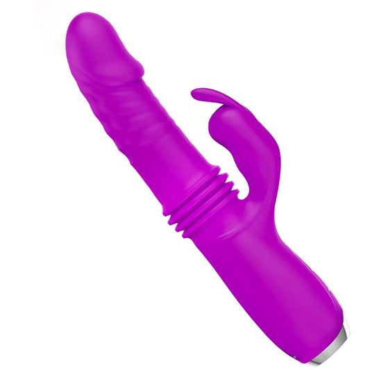PRETTY LOVE C-TYPE Vibrateur Lapin Rechargeable Dorothy Violet - Aura Intime