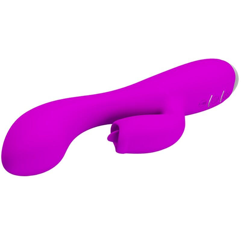 PRETTY LOVE - Vibrateur Lapin Rechargeable Gloria Imperméable Violet