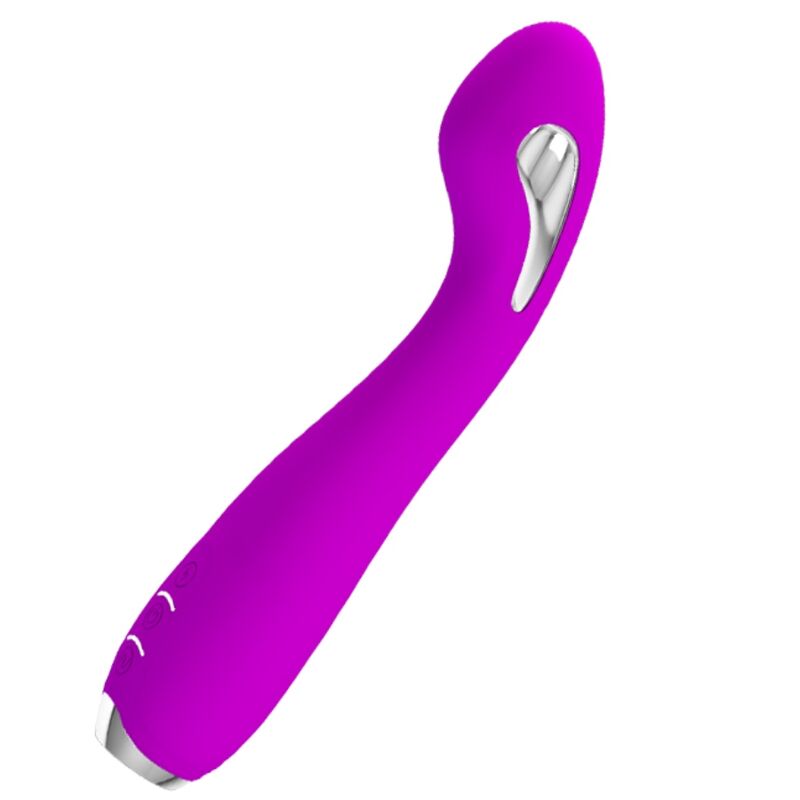 PRETTY LOVE FLIRTATION VIBRATEUR ÉLECTROCHOC RECHARGEABLE HECTOR-IMPERMÉABLE VIOLET - Aura Intime