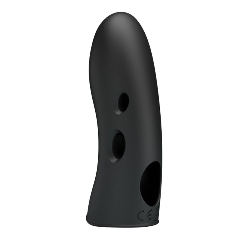 PRETTY LOVE MALE COUVRE-DOIGTS ÉLECTRO-STIMULATEUR MARICO NOIR — vue arrière