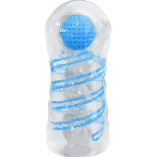 PRETTY LOVE MALE PETIT MASTURBATEUR SPIRALES BLEUES - Aura Intime