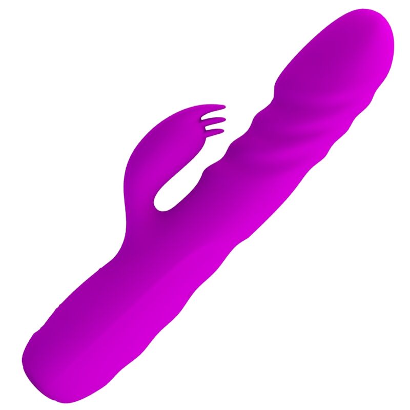 PRETTY LOVE PARTY UP VIBRATEUR LAPIN RECHARGEABLE MELANIE VIOLET — vue alternative