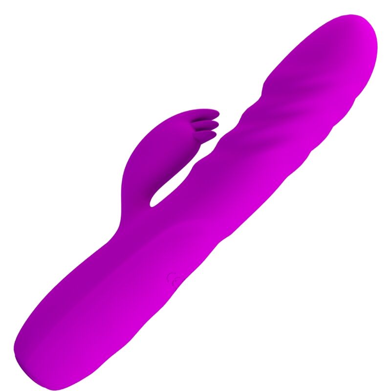 PRETTY LOVE PARTY UP VIBRATEUR LAPIN RECHARGEABLE MELANIE VIOLET — vue détaillée