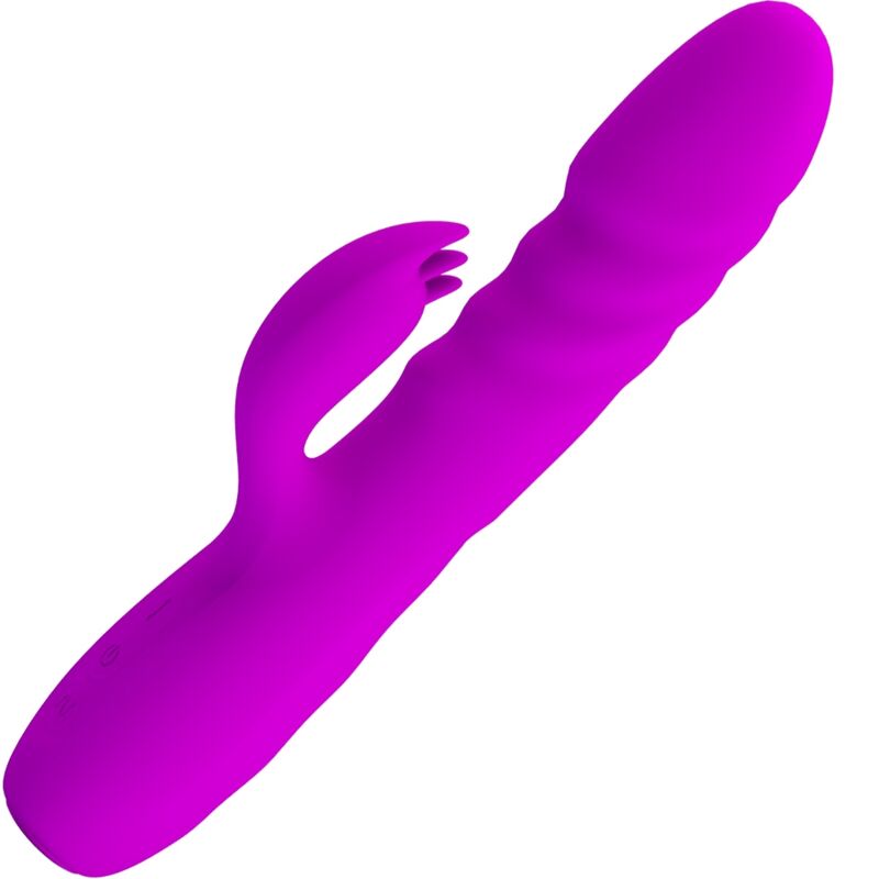 PRETTY LOVE PARTY UP VIBRATEUR LAPIN RECHARGEABLE MELANIE VIOLET - Aura Intime