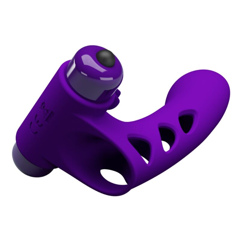PRETTY LOVE PARTY UP COUVERCLE DOIGT VIBRATEUR ORLANDO VIOLET — vue arrière
