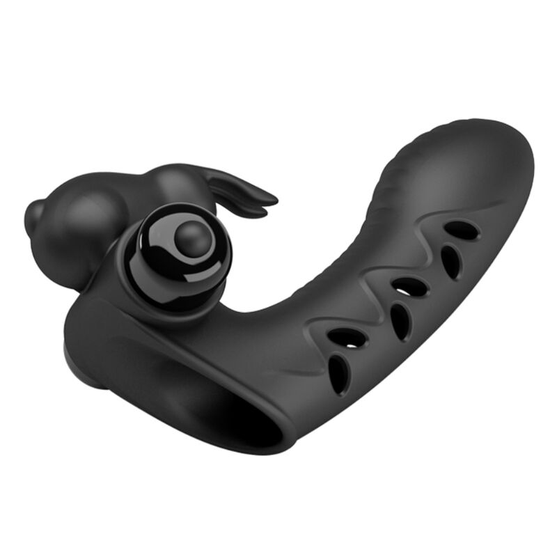 PRETTY LOVE MALE COUVERCLE DOIGT VIBRATEUR LAPIN NOIR VANCE — vue alternative
