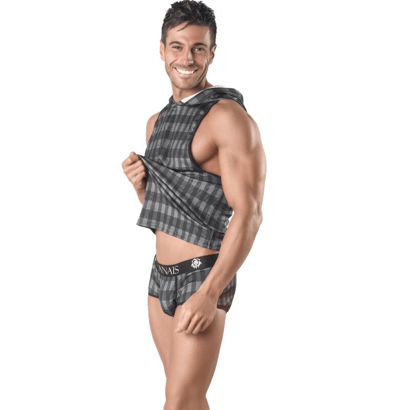 ANAIS MEN ACCESORIES T-SHIRT À CAPUCHE AEGIS M — vue détaillée