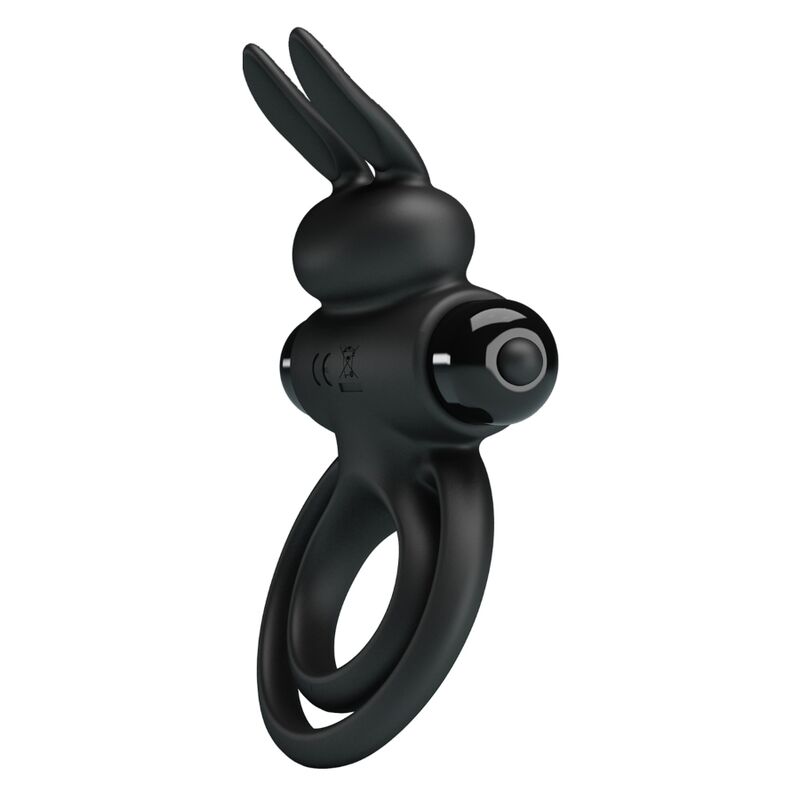 PRETTY LOVE PARTY UP ANNEAU LAPIN VIBRATOR III PÉNIS NOIR — vue alternative