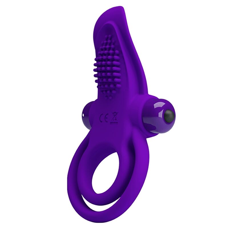 PRETTY LOVE MALE ANNEAU PÉNIS VIBRANT VIOLET - Aura Intime