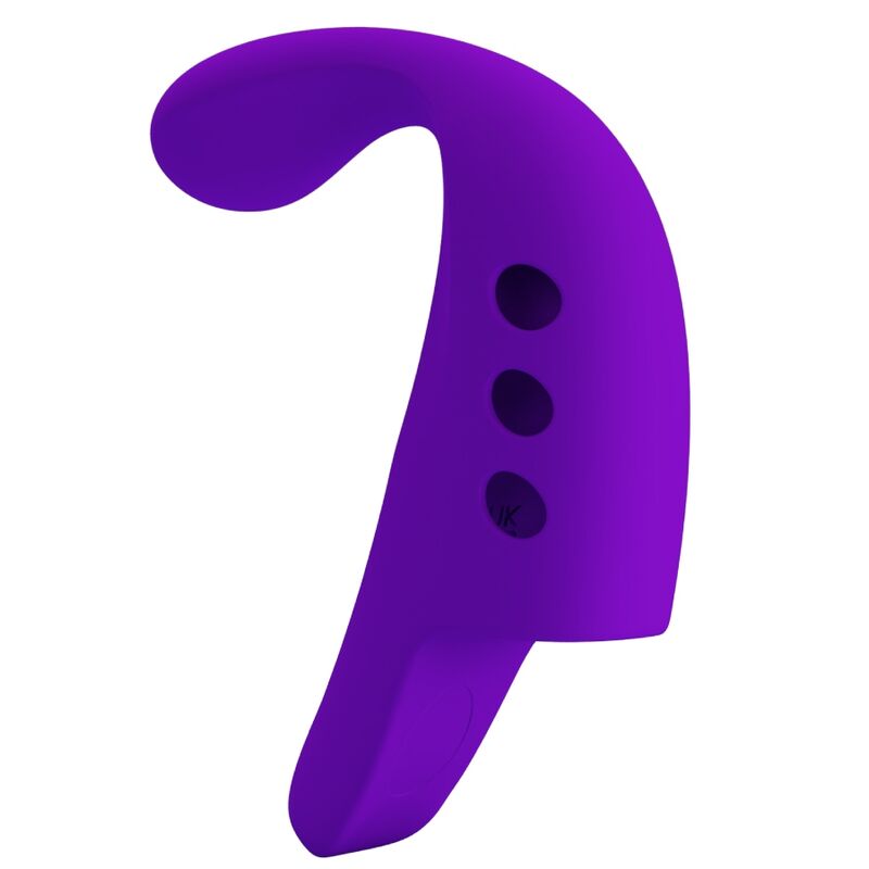 PRETTY LOVE SMART VIBRATEUR DOIGT RECHARGEABLE GORGON VIOLET — vue arrière