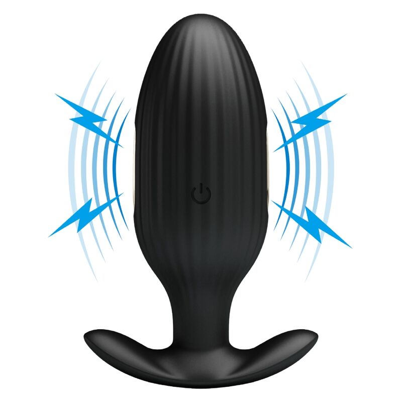PRETTY LOVE BOTTOM PLUG ANAL CONTRÔLÉ PAR APPLICATION JEFFERSON NOIR — vue alternative