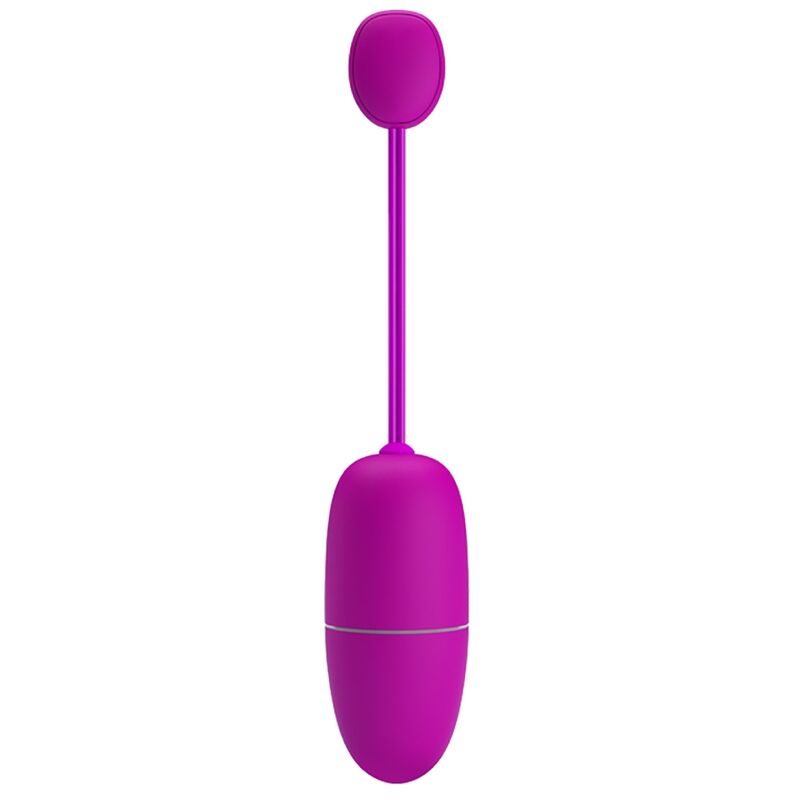 PRETTY LOVE BOTTOM Oeuf Vibrant Nymphe App Contrôlé Violet - Aura Intime