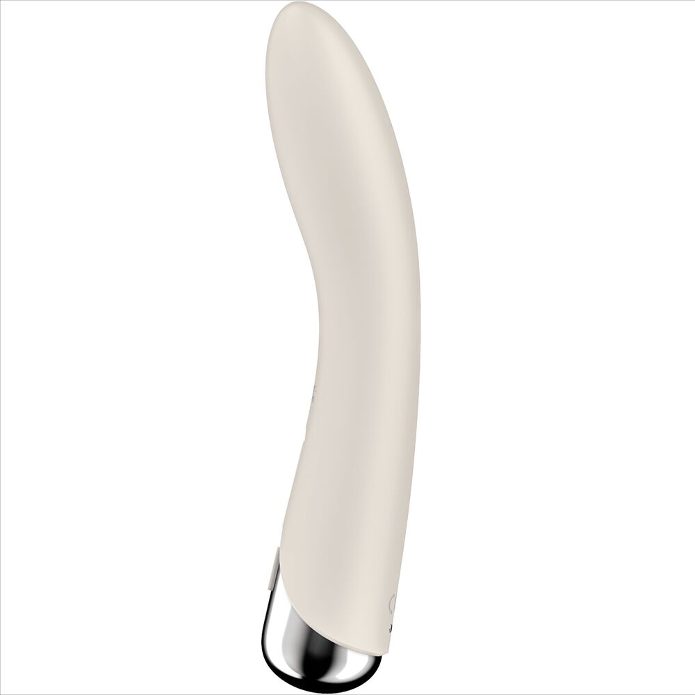 SATISFYER VIBRATOR VIBRATEUR ROTATEUR SPINNING VIBE 1 G-SPOT BEIGE — vue arrière