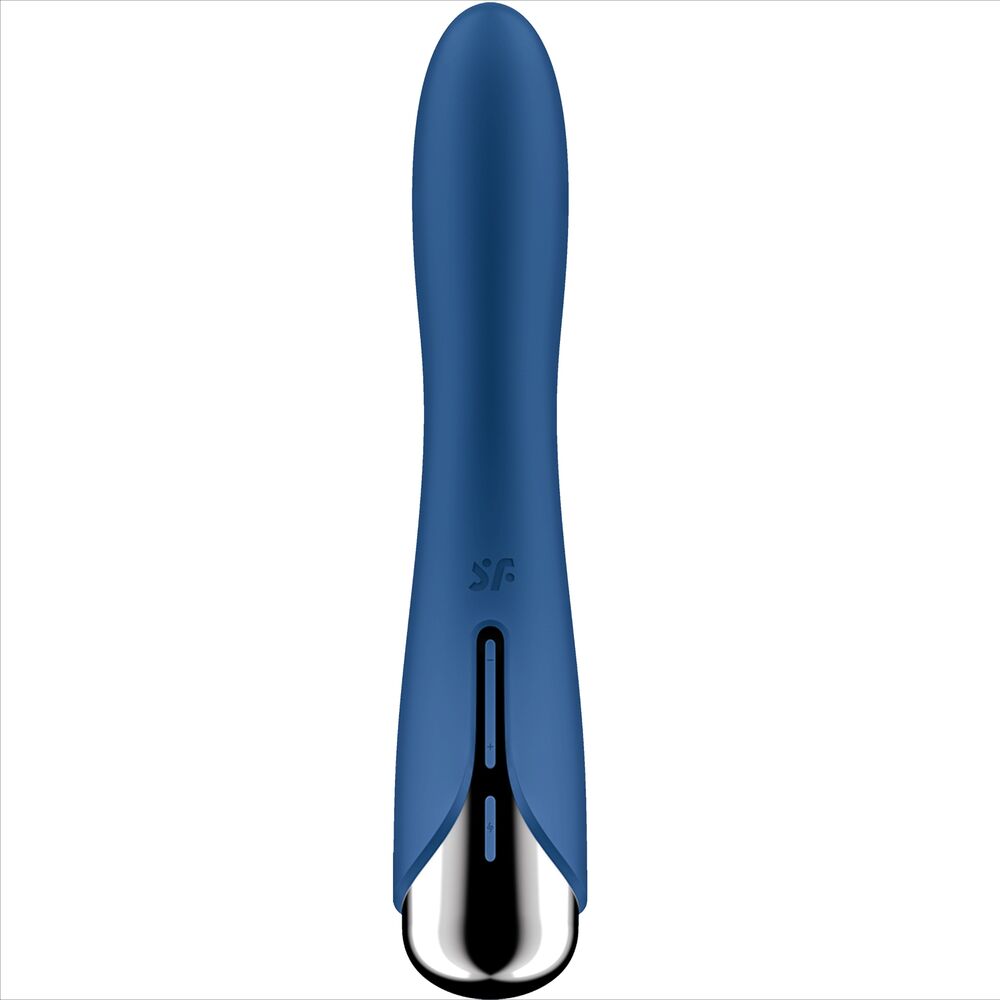 SATISFYER VIBRATOR VIBRATEUR ROTATEUR BLEU SPINNING VIBE 1 G-SPOT — vue détaillée