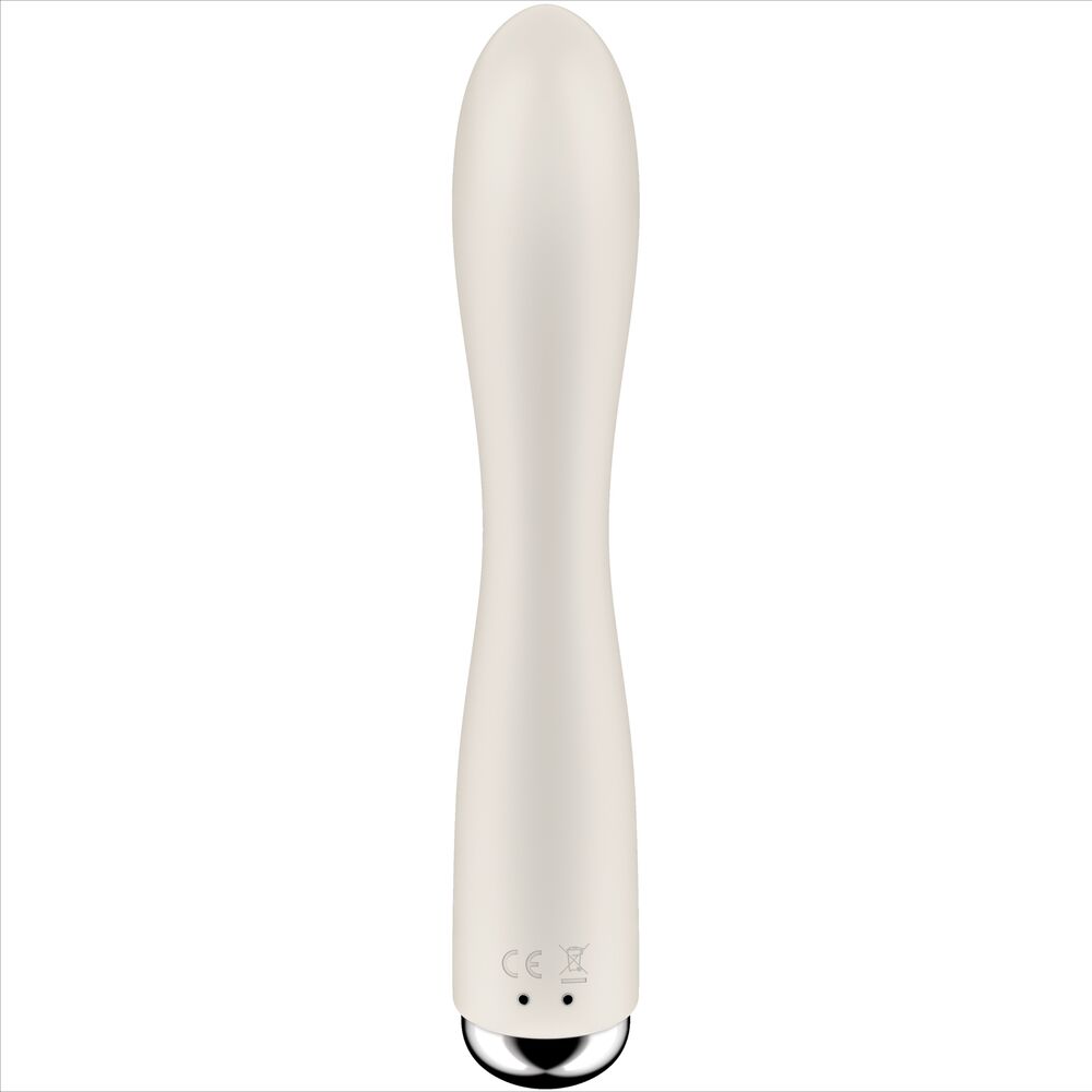 SATISFYER VIBRATOR Spinning Rabbit 1 Clitoris Stimulation Point G Beige — vue alternative