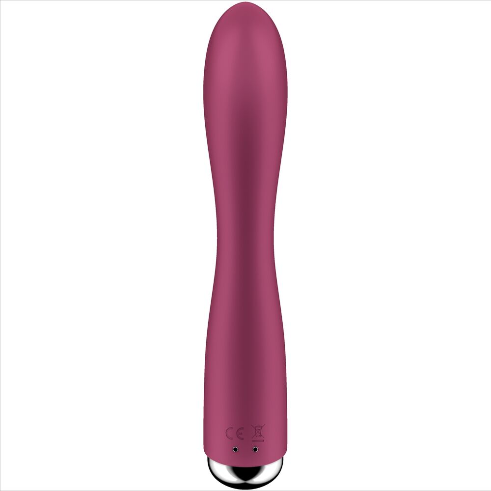 SATISFYER VIBRATOR Spinning Rabbit 1 Clitoris Stimulation Point G Rouge — vue alternative