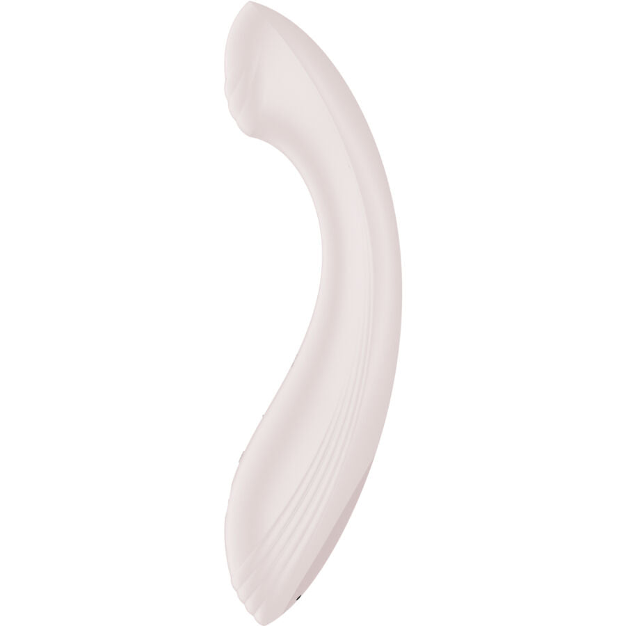 SATISFYER VIBRATOR Stimulateur Vibrateur G-Force G-Spot Beige — vue détaillée