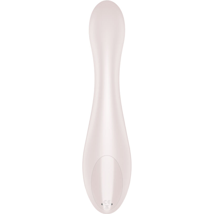 SATISFYER VIBRATOR Stimulateur Vibrateur G-Force G-Spot Beige — vue arrière