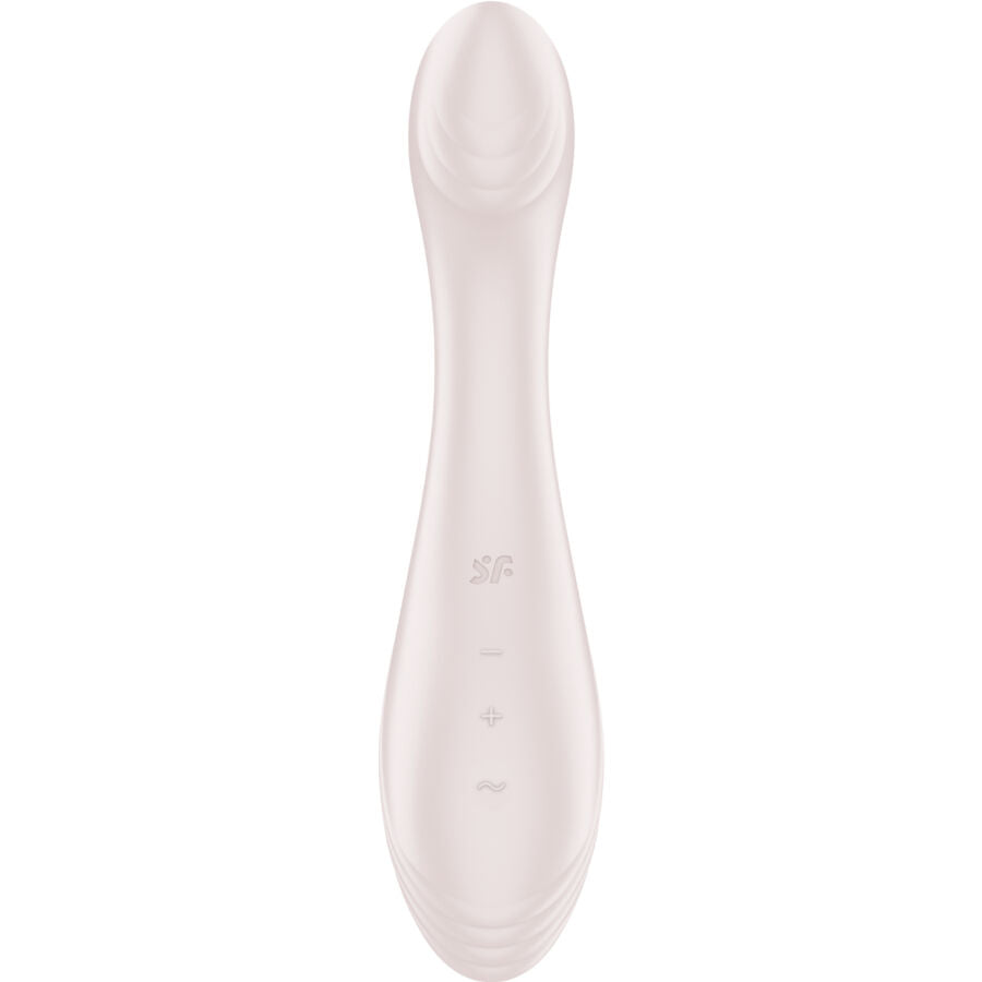 SATISFYER VIBRATOR Stimulateur Vibrateur G-Force G-Spot Beige — vue alternative