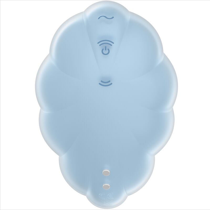 SATISFYER AIR PULSE Vibrateur Cloud Dancer Bleu Air Pulse — vue alternative