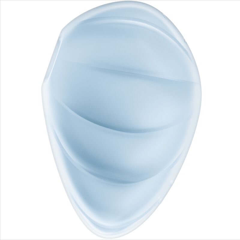 SATISFYER AIR PULSE Vibrateur Cloud Dancer Bleu Air Pulse — accessoires inclus