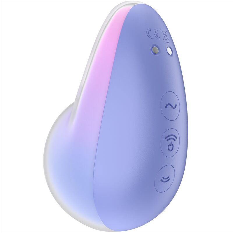 SATISFYER AIR PULSE Stimulateur Pixie Dust Lilas Air Pluse — vue arrière
