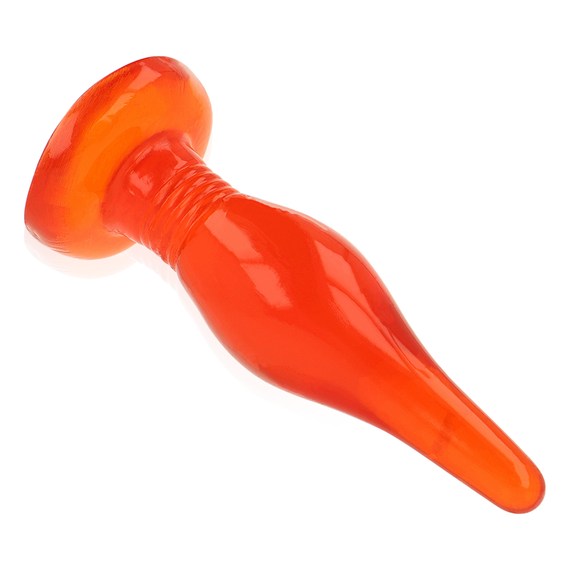 BAILE ANAL Plug Anal Rouge Soft Touch 14.2 Cm — vue détaillée