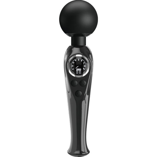 PRETTY LOVE LED Baguette Vibrateur Skyler Noir - Aura Intime