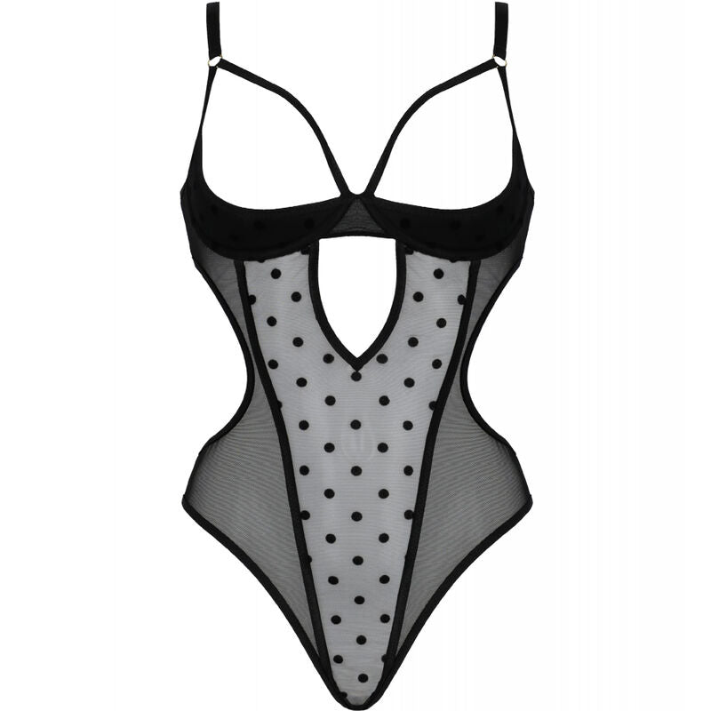 PASSION WOMAN TEDDIES Corps Marina Noir S/M — vue alternative
