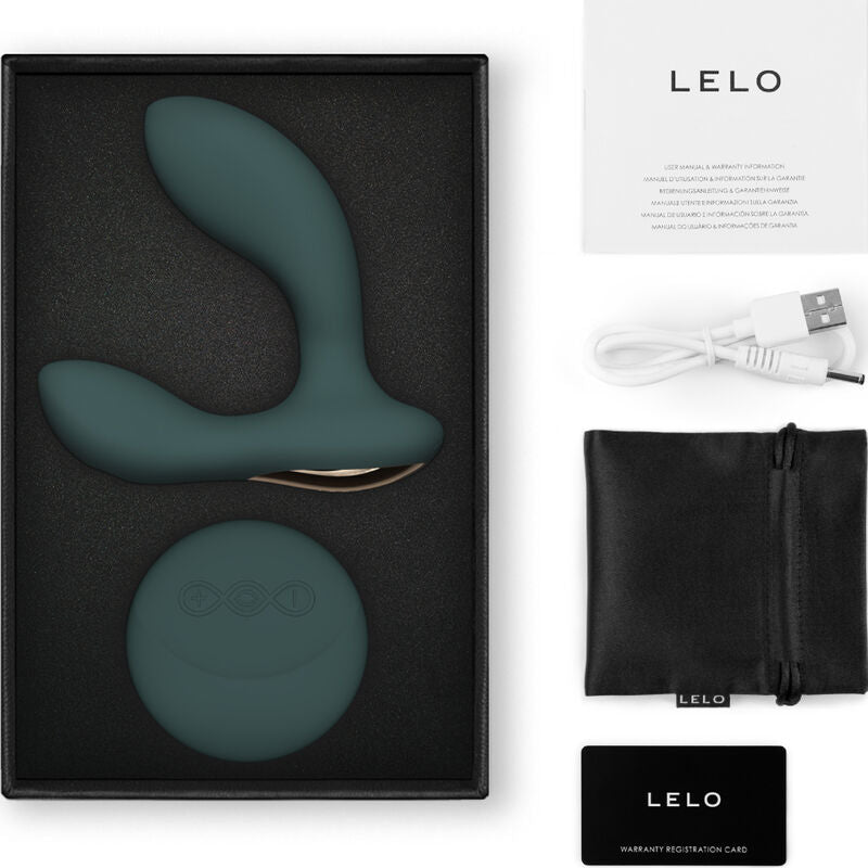 LELO Masseur Prostate Télécommande Hugo 2 Vert Vert — vue détaillée
