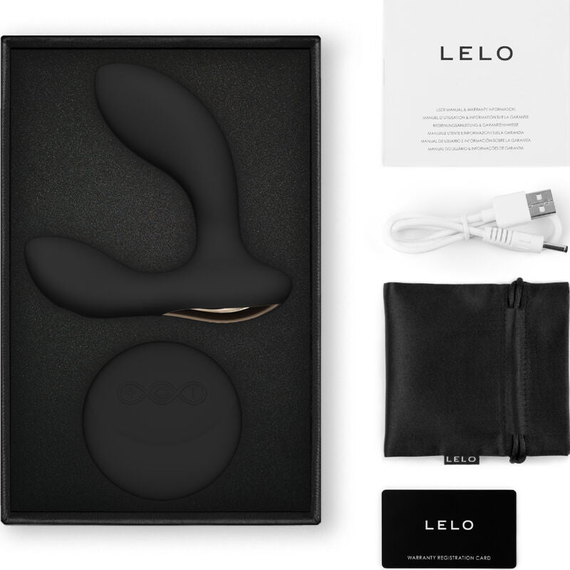 LELO Télécommande Masseur Prostate Hugo 2 Noir — vue détaillée