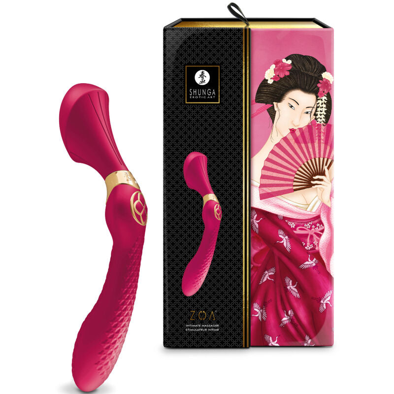 SHUNGA TOYS Masseur Intime Zoa Fuchsia — vue alternative