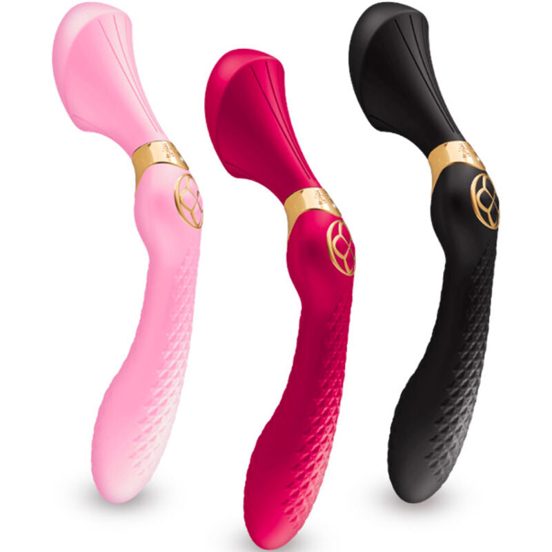 SHUNGA TOYS Masseur Intime Zoa Fuchsia — vue arrière