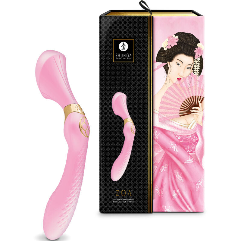 SHUNGA TOYS Masseur Intime Zoa Rose — vue alternative